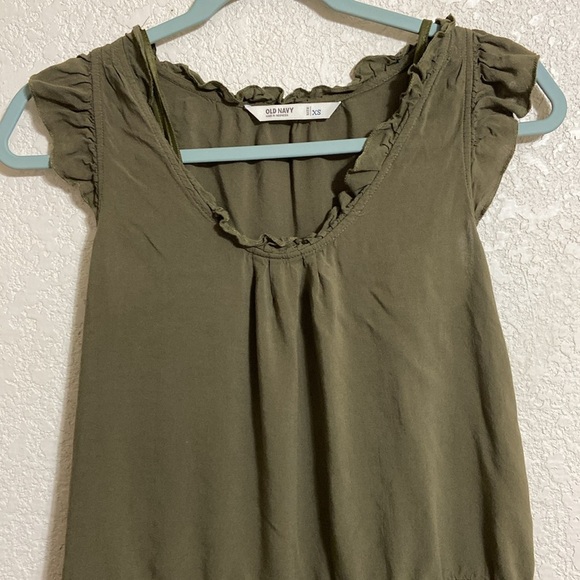 Old Navy Khaki Dress - Picture 2 of 5
